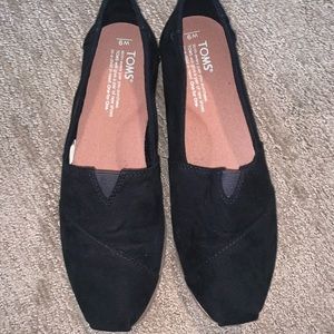 TOMS Alparagata Crepe Black Microfiber